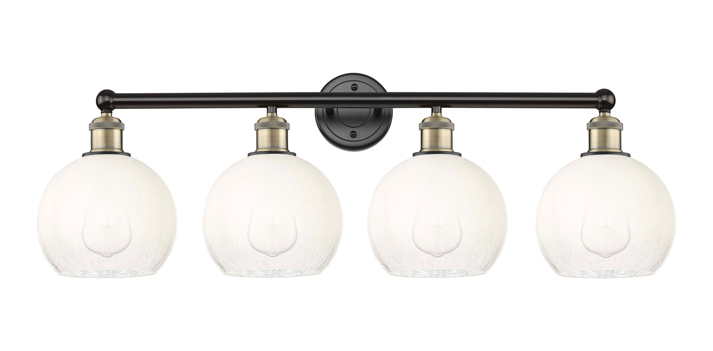 Edison Bath Vanity Light Cast Brass 33 Inch