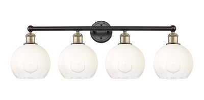 Edison Bath Vanity Light Cast Brass 33 Inch