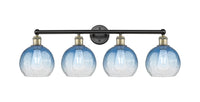 Edison Bath Vanity Light Cast Brass 33 Inch