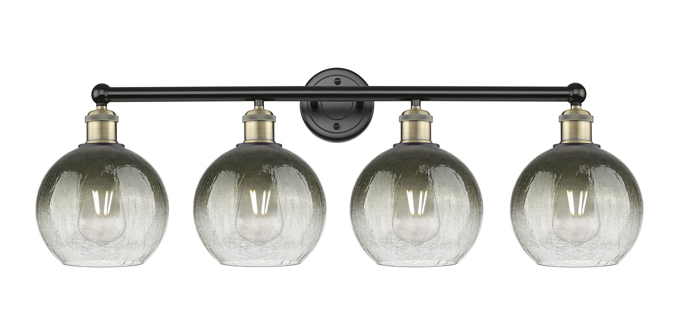 Edison Bath Vanity Light Cast Brass 33 Inch