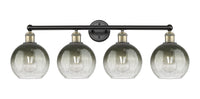 Edison Bath Vanity Light Cast Brass 33 Inch