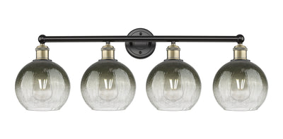 Edison Bath Vanity Light Cast Brass 33 Inch