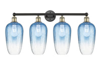 Edison Bath Vanity Light Cast Brass 34 Inch