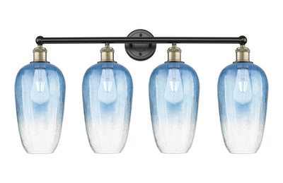Edison Bath Vanity Light Cast Brass 34 Inch