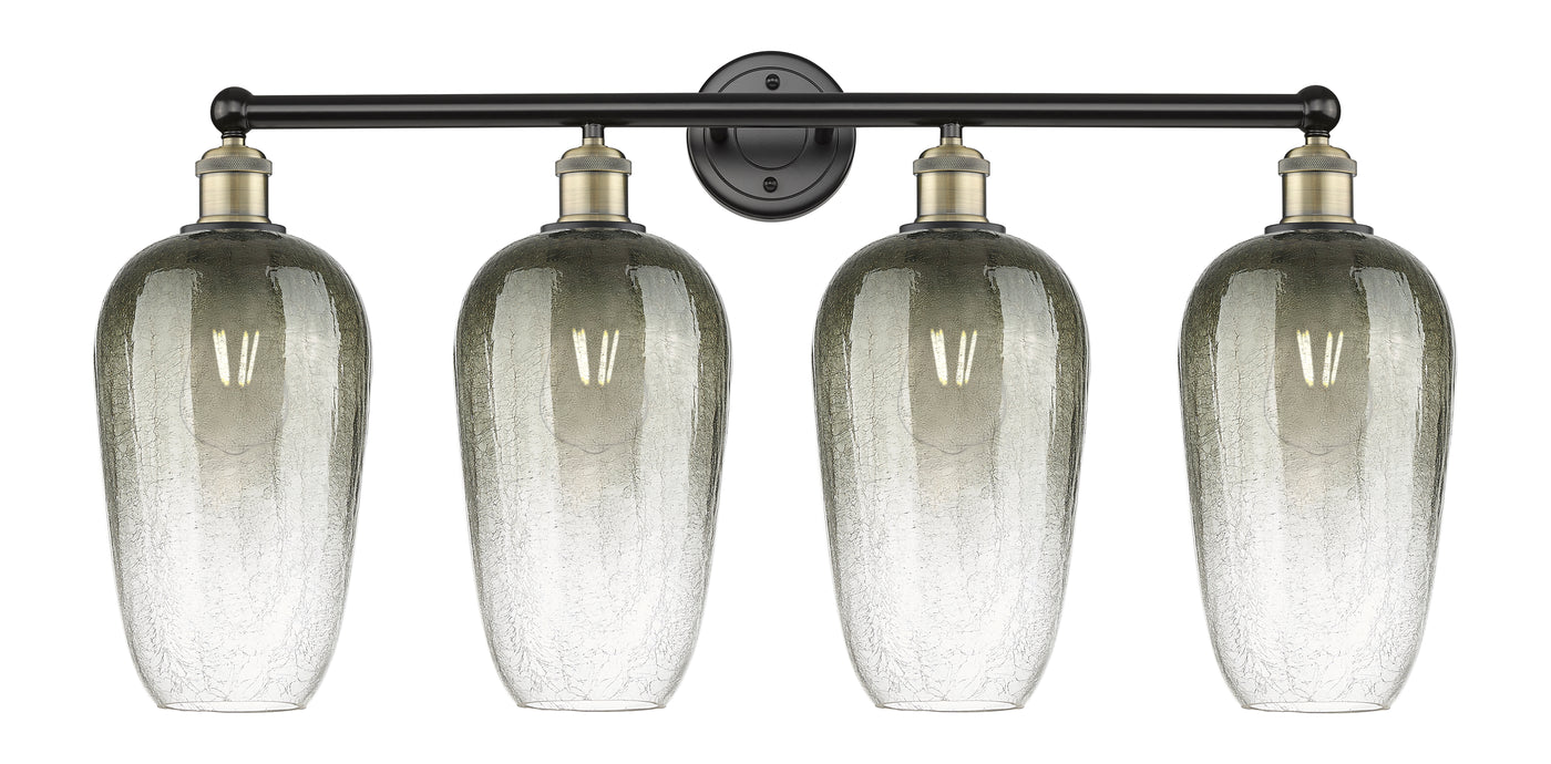 Edison Bath Vanity Light Cast Brass 34 Inch
