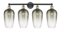 Edison Bath Vanity Light Cast Brass 34 Inch