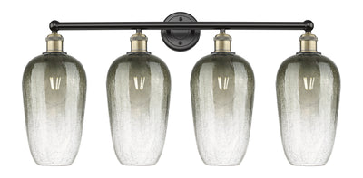 Edison Bath Vanity Light Cast Brass 34 Inch