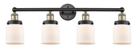 Edison Bath Vanity Light Brass 34 Inch