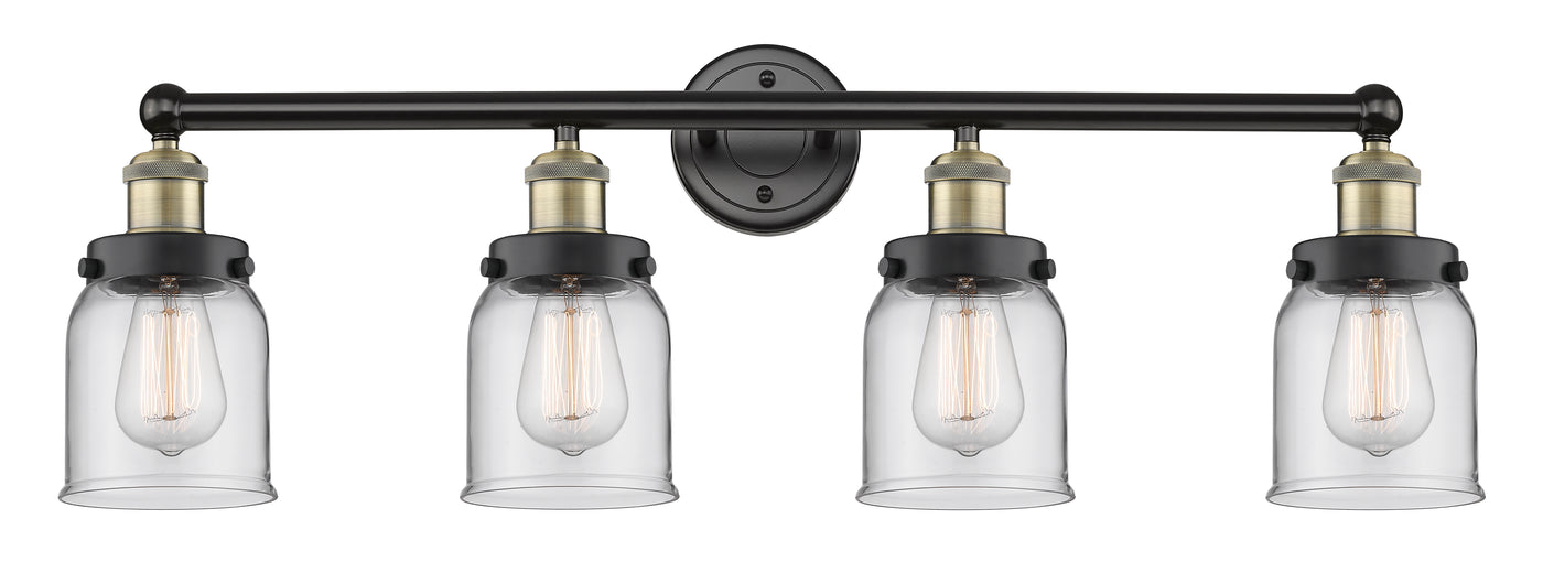Edison Bath Vanity Light Brass 34 Inch