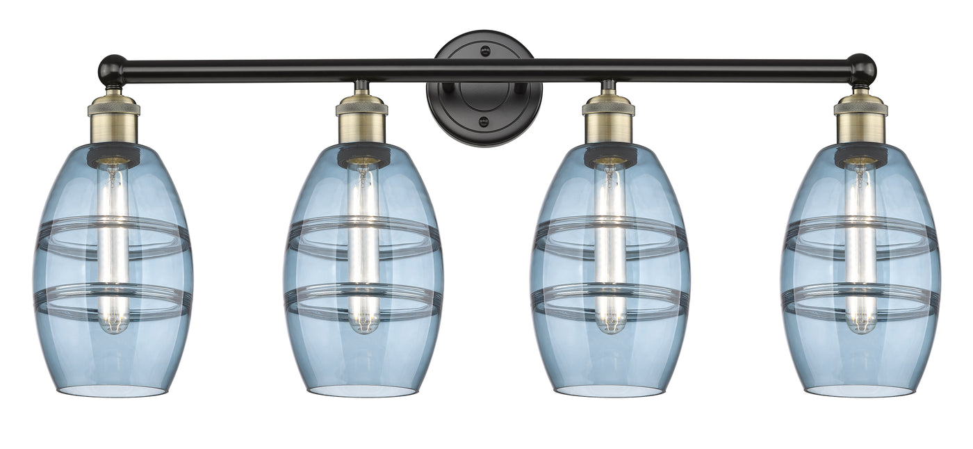 Edison Bath Vanity Light Cast Brass Glass