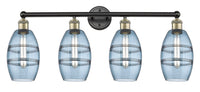 Edison Bath Vanity Light Cast Brass Glass