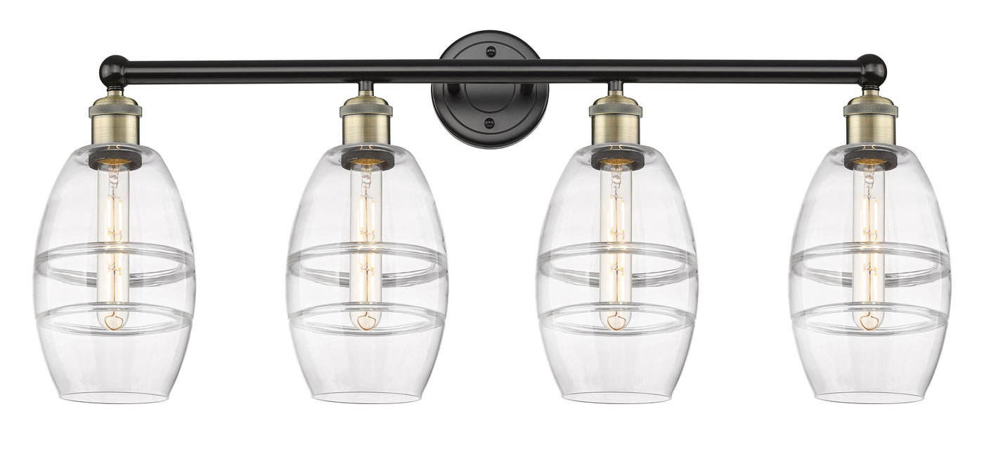 Edison Bath Vanity Light Cast Brass Glass