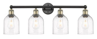 Edison Bath Vanity Light Cast Brass 35 Inch