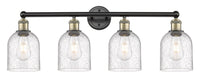 Edison Bath Vanity Light Cast Brass 35 Inch