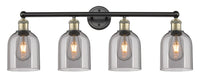 Edison Bath Vanity Light Cast Brass 35 Inch