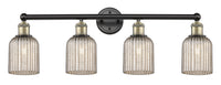 Edison Bath Vanity Light Steel Glass Modern