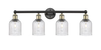 Edison Bath Vanity Light Steel Glass Modern