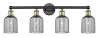 Edison Bath Vanity Light Steel Glass Modern