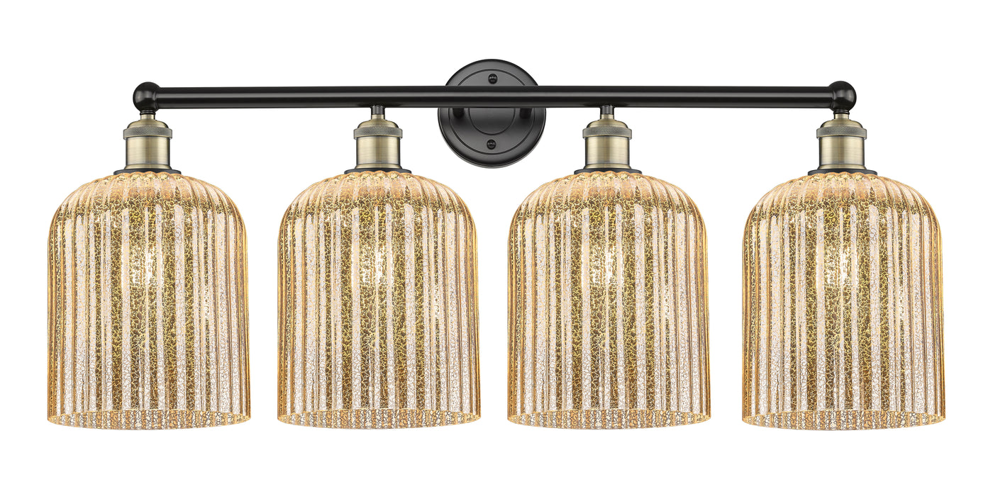 Edison Bath Vanity Light Cast Brass Finish