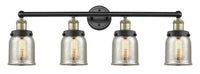 Edison Bath Vanity Light Brass 34 Inch