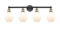 Edison Bath Vanity Light Cast Brass Finish
