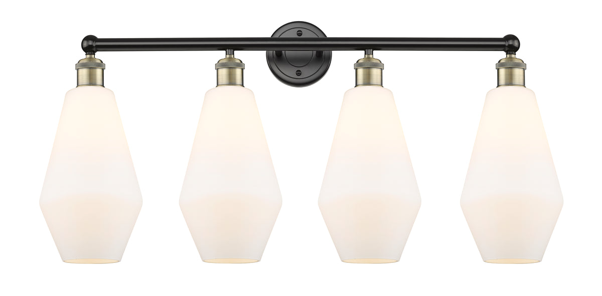 Cindyrella 34-Inch 4-Light Bath Vanity Light 16.25-Inch High