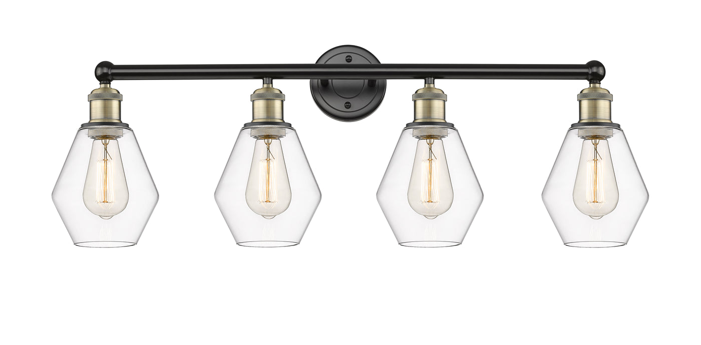 Edison Bath Vanity Light Cast Brass Finish
