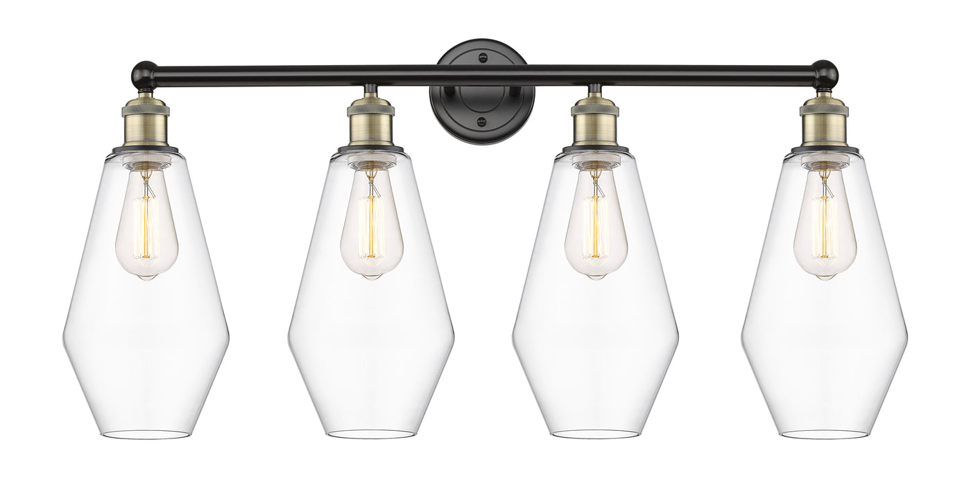 Edison Bath Vanity Light Cast Brass Finish