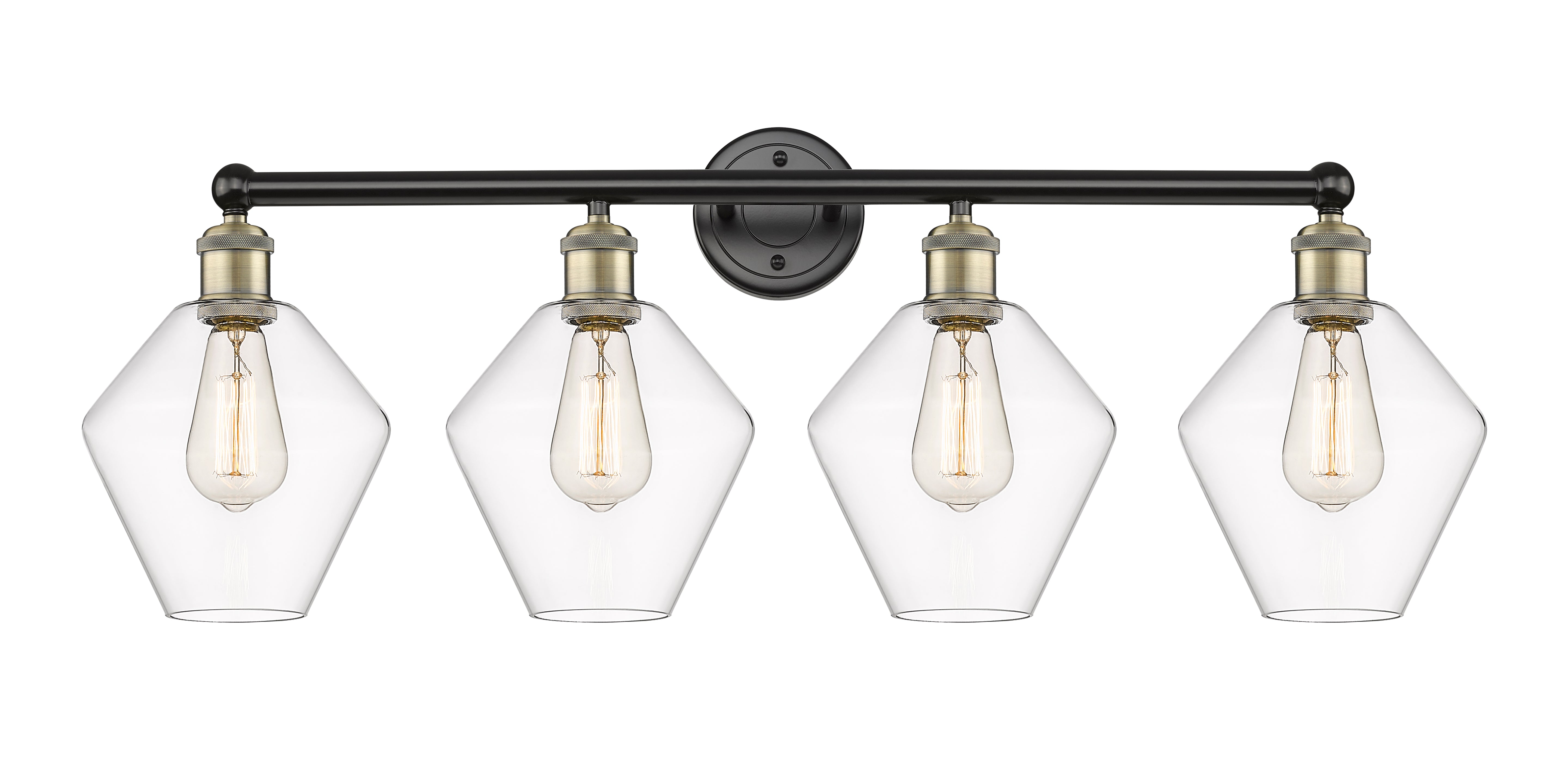 Edison Bath Vanity Light Cast Brass