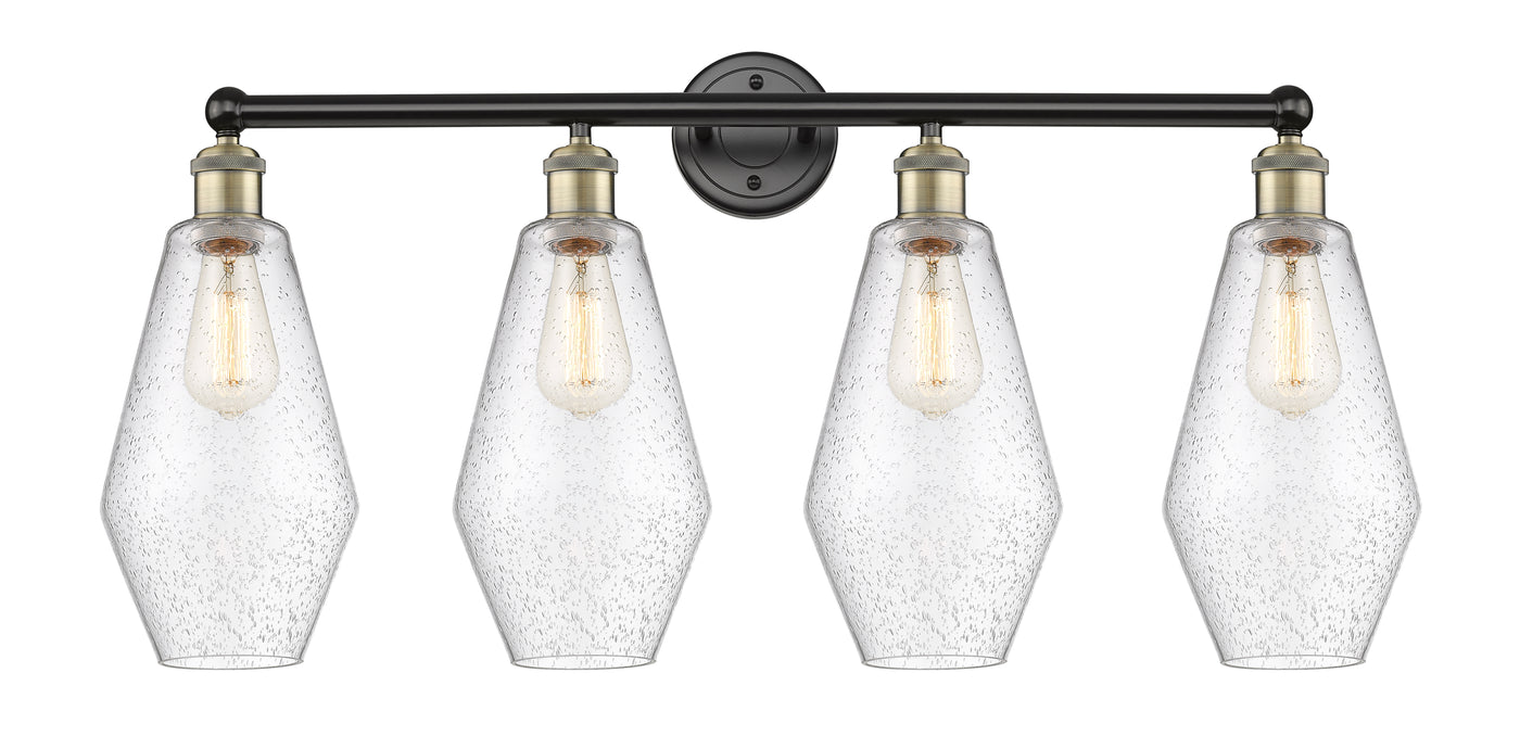 Edison Bath Vanity Light Cast Brass Finish