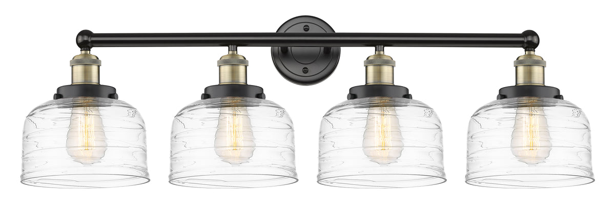 Bell 35-Inch 4-Light Bath Vanity Light Bowl Shade