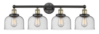Edison Bath Vanity Light Cast Brass 34 Inch