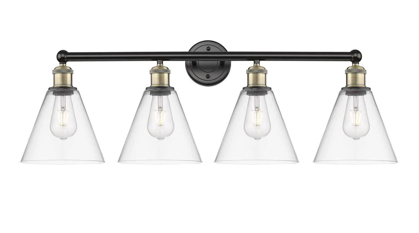 Edison Bath Vanity Light Cast Brass
