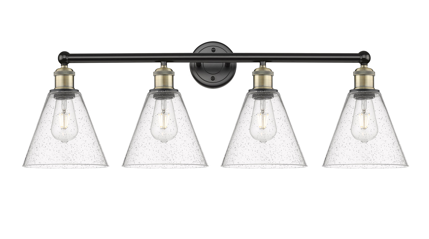 Edison Bath Vanity Light Cast Brass