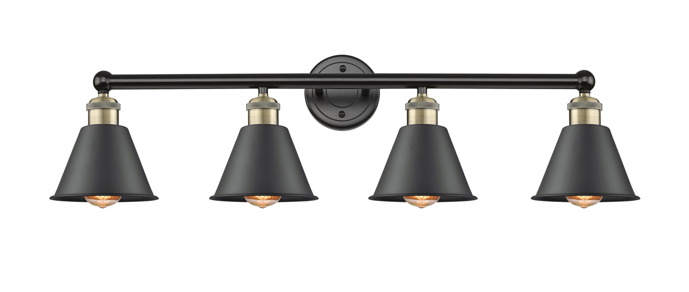 Edison Traditional, Industrial, Farmhouse, Restoration-Vintage Railroad Bath Vanity Light