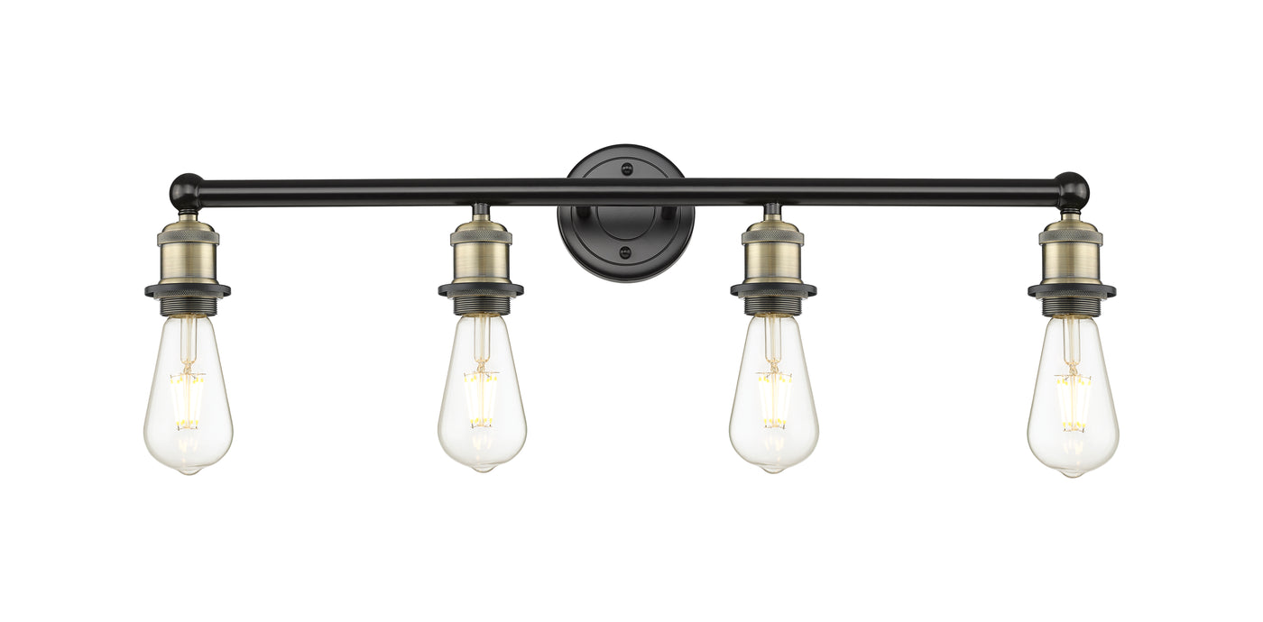 Edison Bath Vanity Light Cast Brass Steel