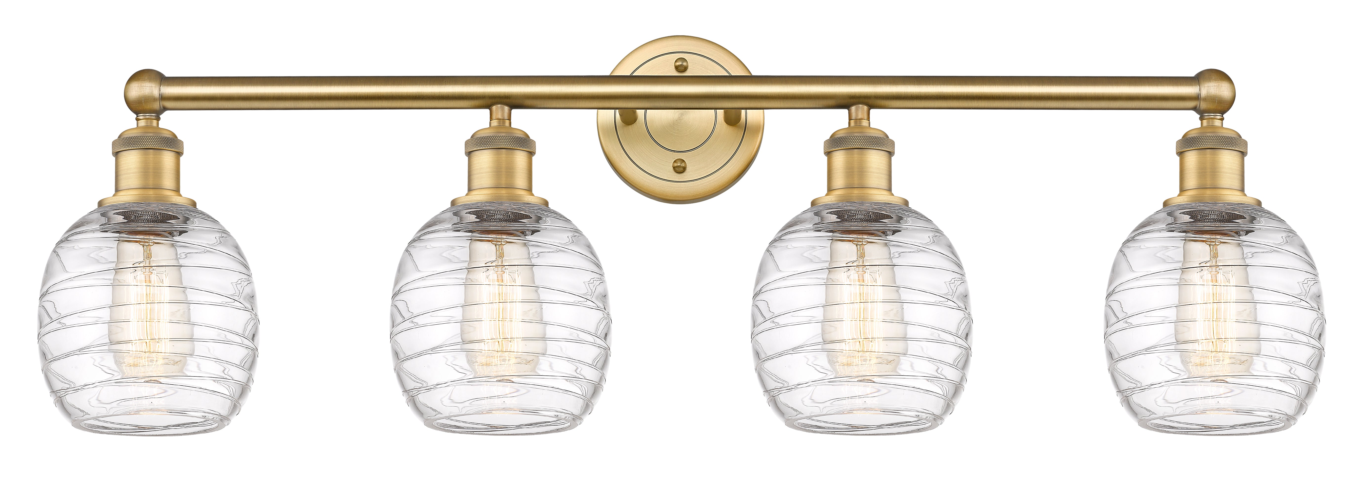 Edison Bath Vanity Light Cast Brass Finish