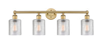 Edison Bath Vanity Light Cast Brass 33 Inch