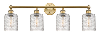 Edison Bath Vanity Light 32 Inch Brass