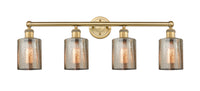 Edison Bath Vanity Light Cast Brass 33 Inch