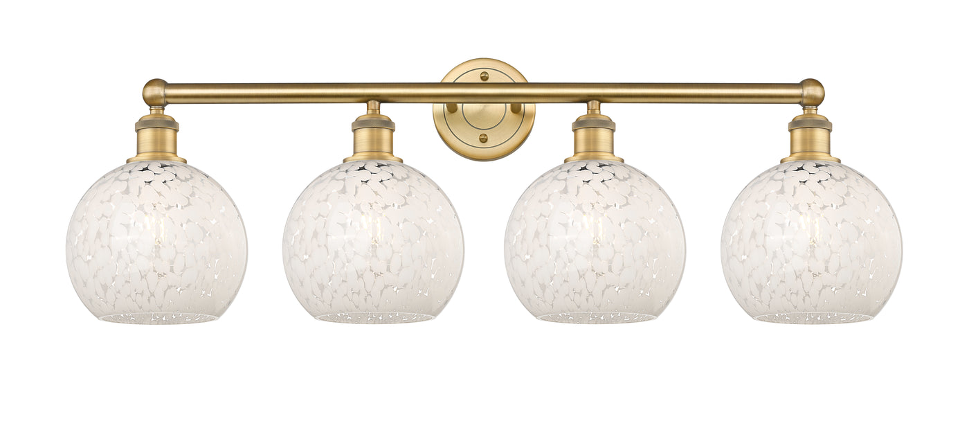 Edison Bath Vanity Light Cast Brass 33 Inch