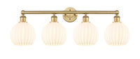 Edison Bath Vanity Light Cast Brass 33 Inch
