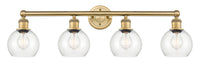 Edison Bath Vanity Light Cast Brass Finish