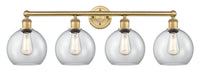 Edison Bath Vanity Light Cast Brass Steel