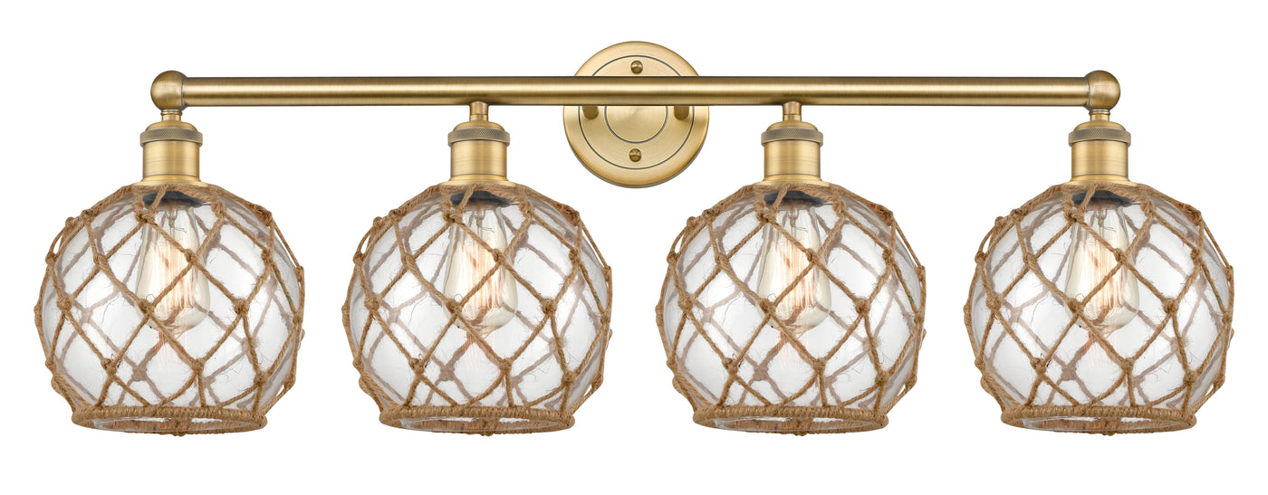 Edison Bath Vanity Light Cast Brass