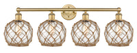 Edison Bath Vanity Light Cast Brass