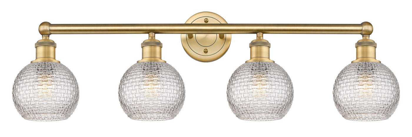 Edison Bath Vanity Light Cast Brass 35 Inch