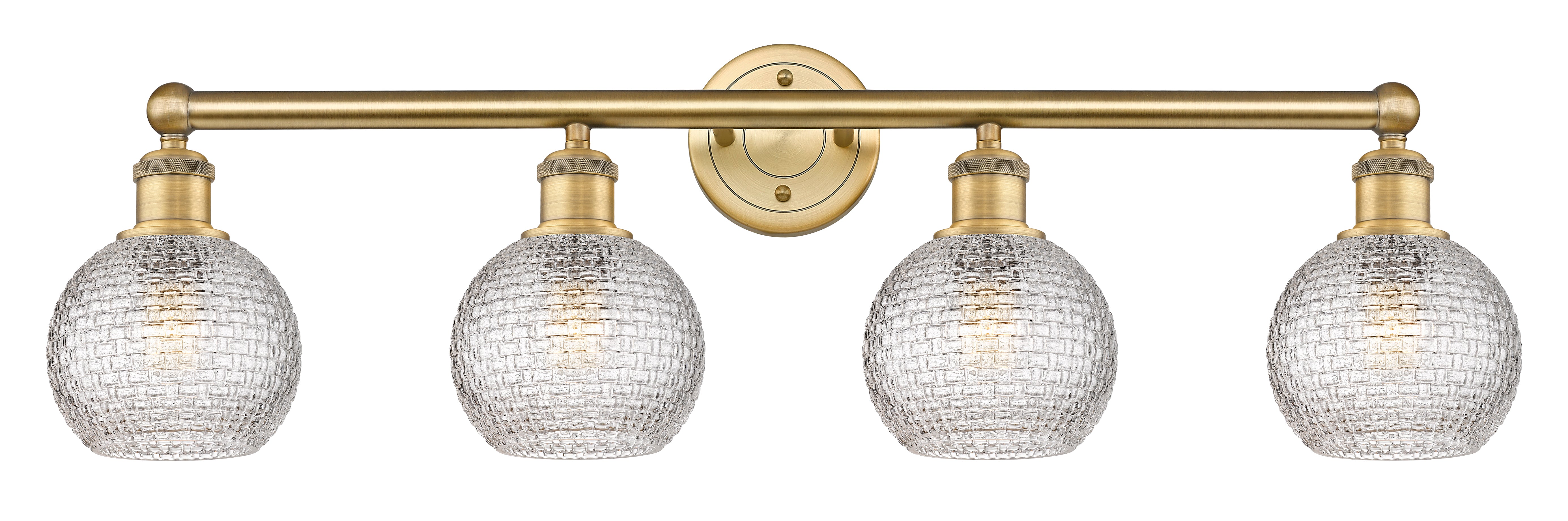 Edison Bath Vanity Light Cast Brass 35 Inch