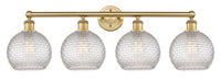 Edison Bath Vanity Light Cast Brass Finish