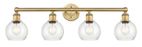 Edison Bath Vanity Light Cast Brass Finish